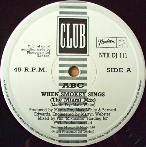 ABC - When Smokey Sings