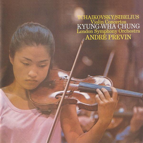 André Previn, The London Symphony Orchestra, Jean Sibelius, Pyotr Ilyich Tchaikovsky, Kyung-Wha Chung - Violin Concertos