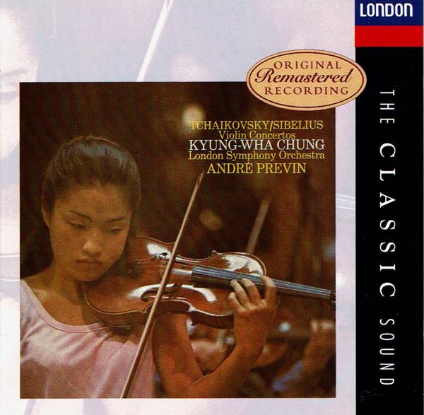 André Previn, The London Symphony Orchestra, Jean Sibelius, Pyotr Ilyich Tchaikovsky, Kyung-Wha Chung - Violin Concertos