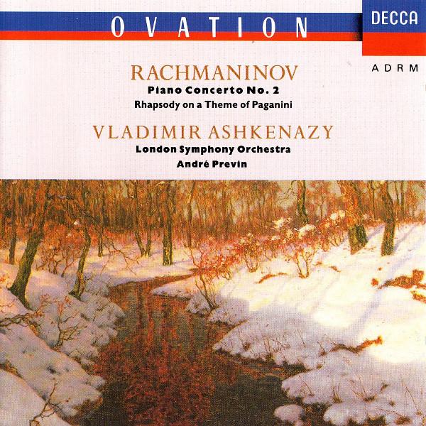 André Previn, The London Symphony Orchestra, Sergei Vasilyevich Rachmaninoff, Vladimir Ashkenazy - Piano Concerto No. 2 • Rhapsody On A Theme Of Paganini