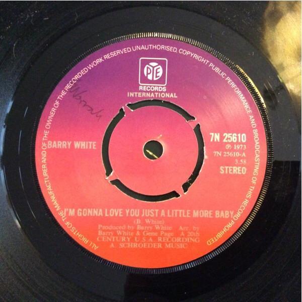 Barry White - I'm Gonna Love You Just A Little More Baby