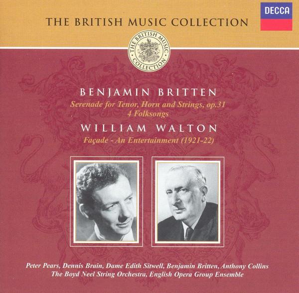 Benjamin Britten, Sir William Walton - Benjamin Britten / William Walton
