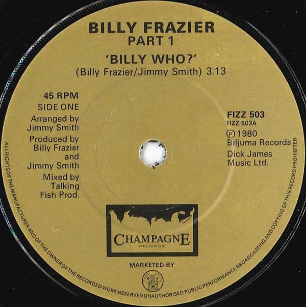 Billy Frazier - Billy Who?
