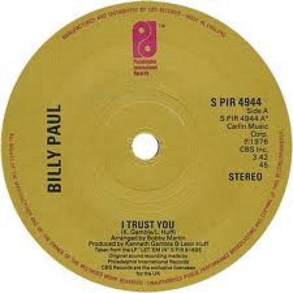 Billy Paul - I Trust You