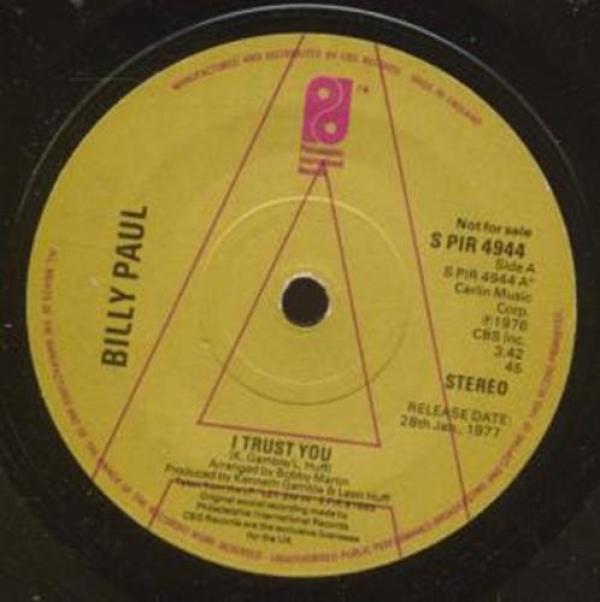 Billy Paul - I Trust You