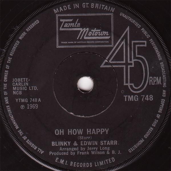 Blinky, Edwin Starr - Oh How Happy