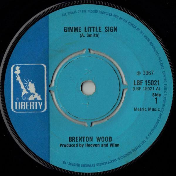 Brenton Wood - Gimme Little Sign