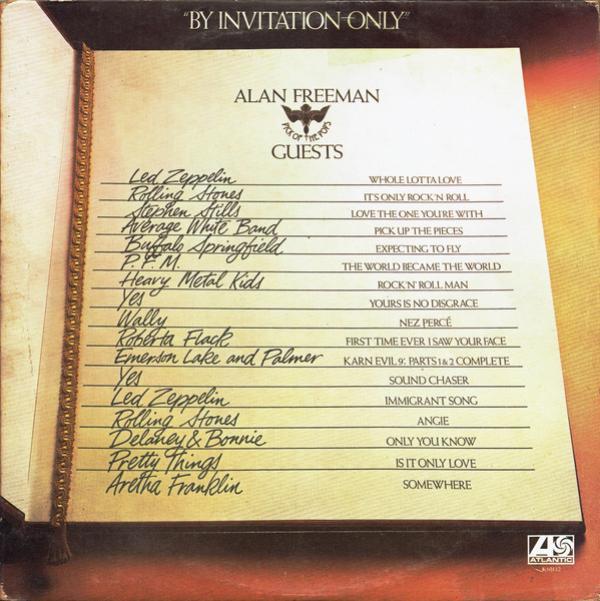  - By Invitation Only (Alan Freeman Pick Of The Pops Guests)
