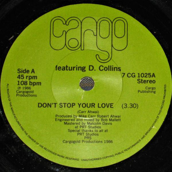 Cargo , Dave Collins  - Don't Stop Your Love
