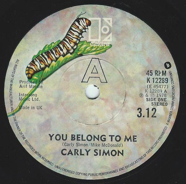 Carly Simon - You Belong To Me