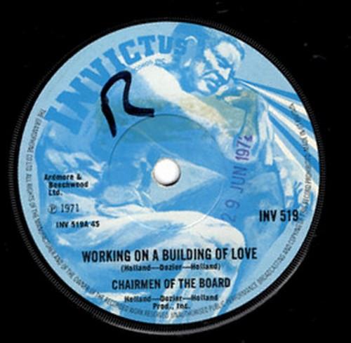 Chairmen Of The Board - Working On A Building Of Love