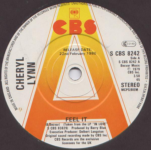 Cheryl Lynn - Feel It