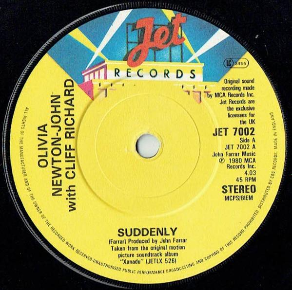 Cliff Richard, Olivia Newton-John - Suddenly