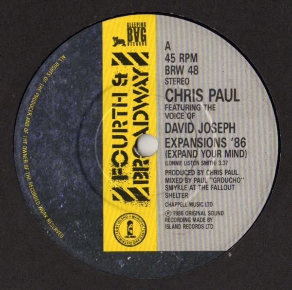 David Joseph, Chris Paul - Expansions '86 (Expand Your Mind)