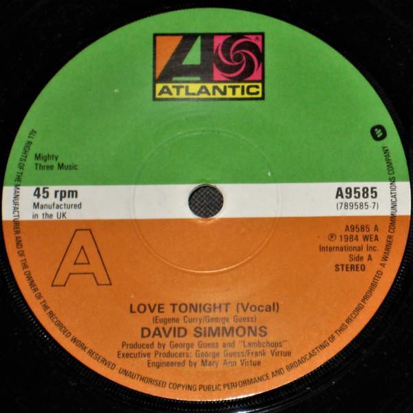 David Simmons  - Love Tonight