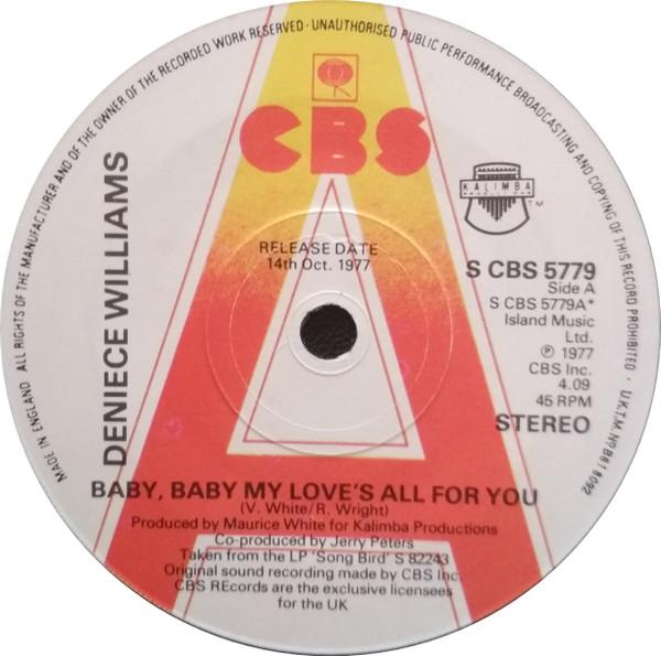 Deniece Williams - Baby, Baby My Love's All For You