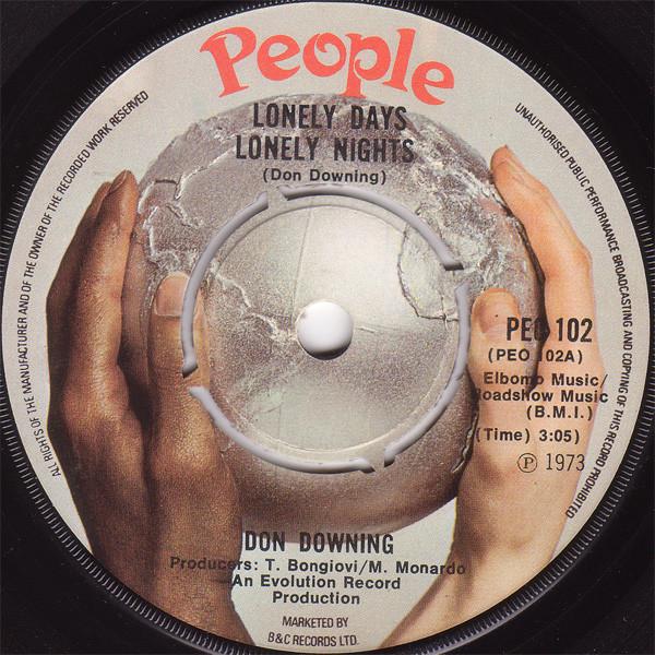 Don Downing - Lonely Days, Lonely Nights