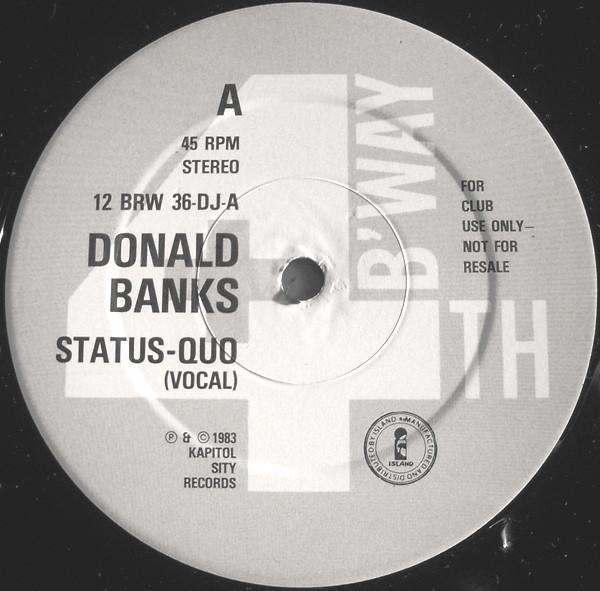 Donald Banks - Status Quo / Just One More Chance