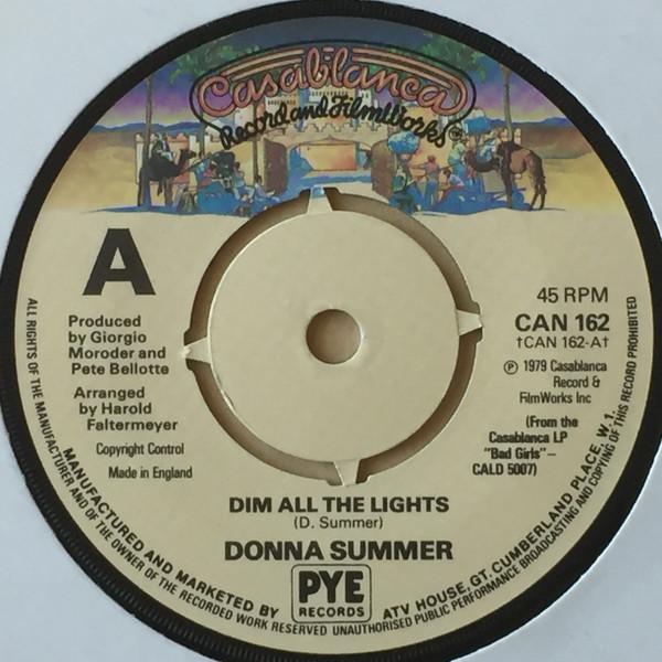 Donna Summer - Dim All The Lights
