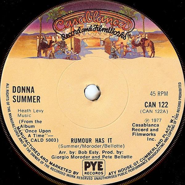 Donna Summer - Rumour Has It