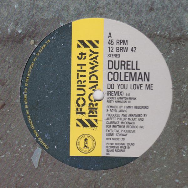 Durell Coleman - Do You Love Me (Remix)