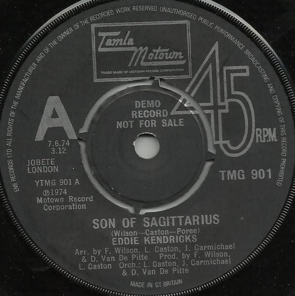 Eddie Kendricks - Son Of Sagittarius / Can't Help What I Am