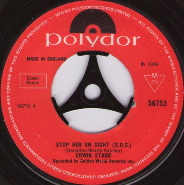 Edwin Starr - Stop Her On Sight (S.O.S.) / Headline News