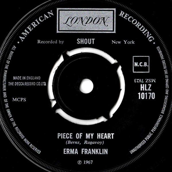 Erma Franklin - Piece Of My Heart / Big Boss Man