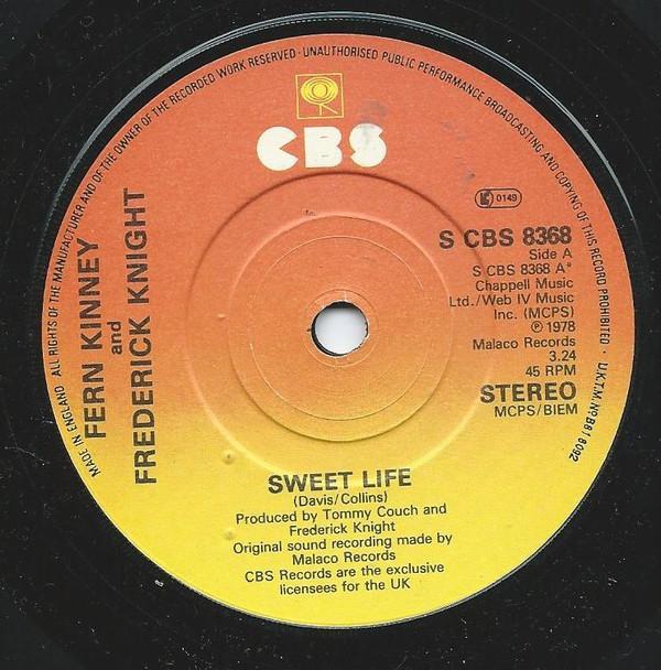 Fern Kinney, Frederick Knight - Sweet Life / Tonight's The Night