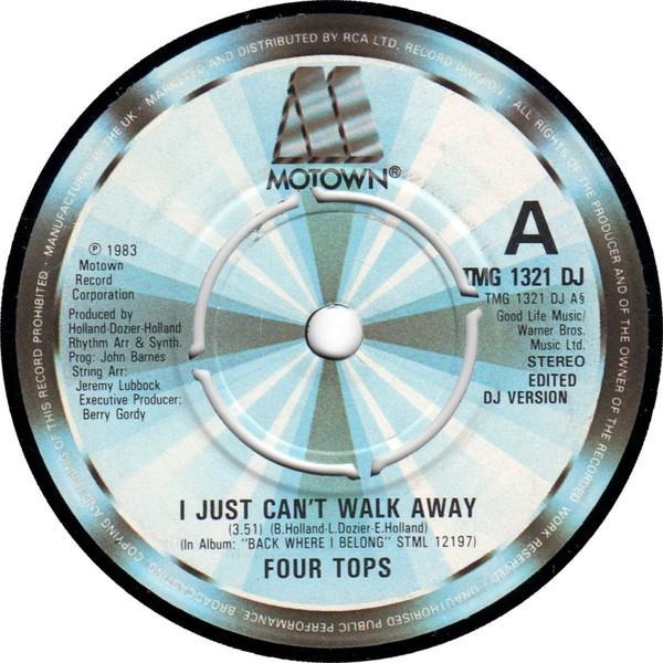 Four Tops - I Just Can't Walk Away