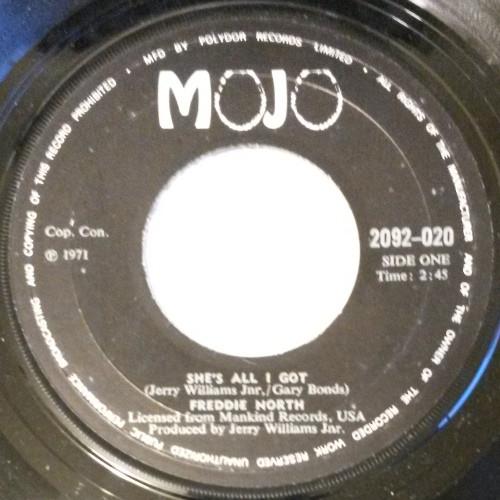 Freddie North - She's All I Got / Ain't Nothing In The News (But The Blues)