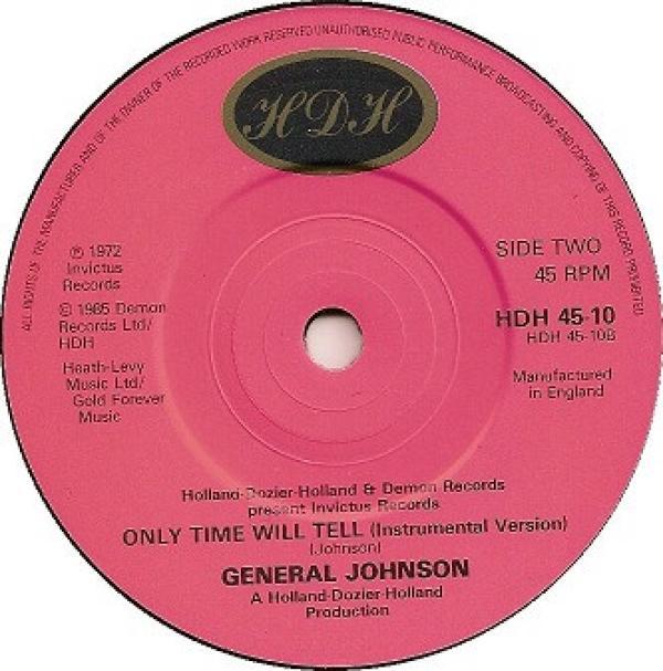 General Johnson - Only Time Will Tell