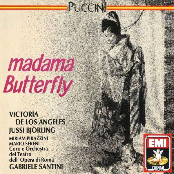Giacomo Puccini, Jussi Björling, Orchestra Del Teatro Dell'Opera Di Roma, Victoria De Los Angeles, Gabriele Santini (2), Mario Sereni, Miriam Pirazzini, Coro Del Teatro Dell'Opera Di Roma - Madama Butterfly