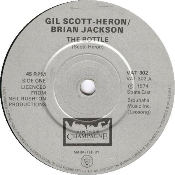 Gil Scott-Heron & Brian Jackson - The Bottle