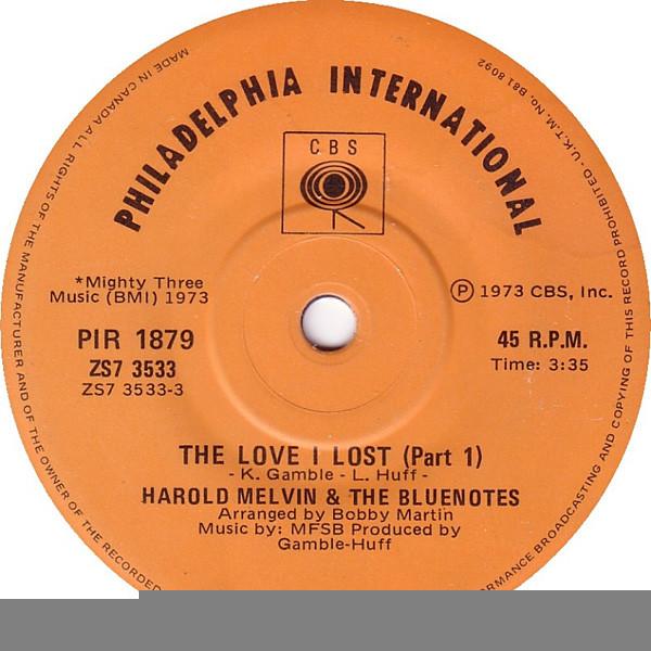 Harold Melvin And The Blue Notes - The Love I Lost (Parts 1 & 2)