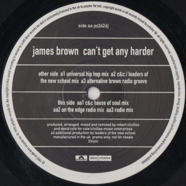 James Brown - Can't Get Any Harder