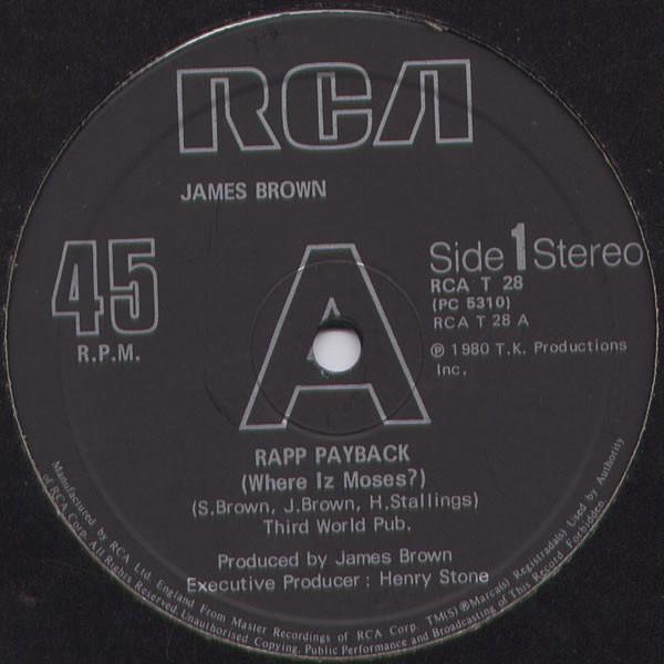 James Brown - Rapp Payback (Where Iz Moses?)