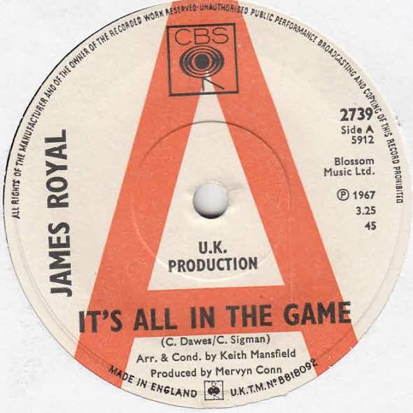 James Royal - It's All In The Game