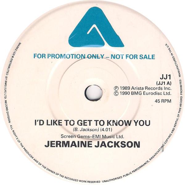 Jermaine Jackson - I'd Like To Get To Know You