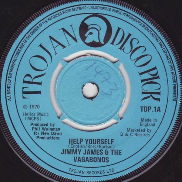 Jimmy James & The Vagabonds - Help Yourself / Why