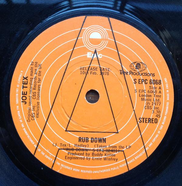 Joe Tex - Rub Down
