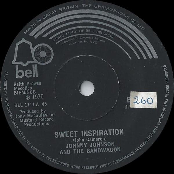 Johnny Johnson And The Bandwagon - Sweet Inspiration