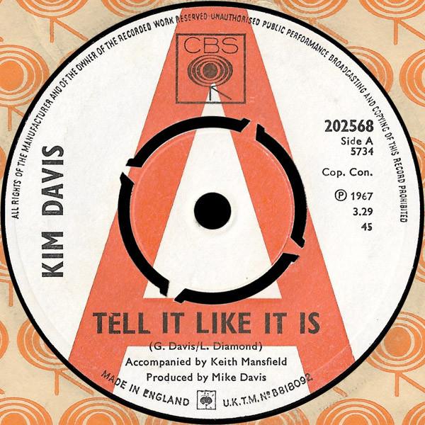 Kim Davis  - Tell It Like It Is
