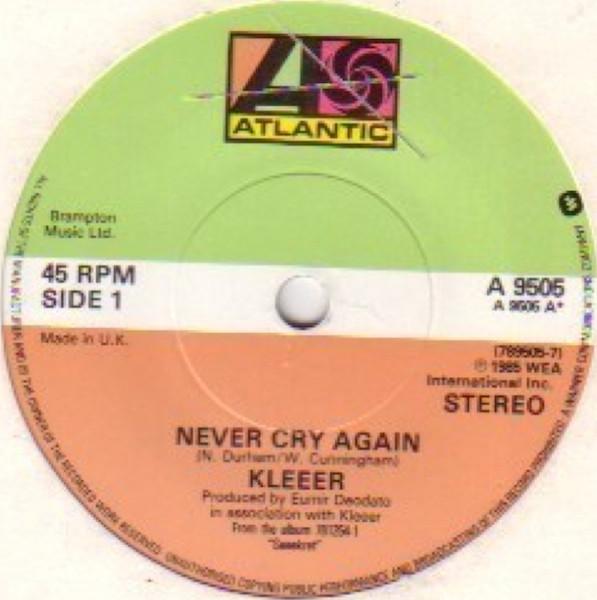Kleeer - Never Cry Again
