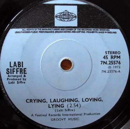 Labi Siffre - Crying, Laughing, Loving, Lying