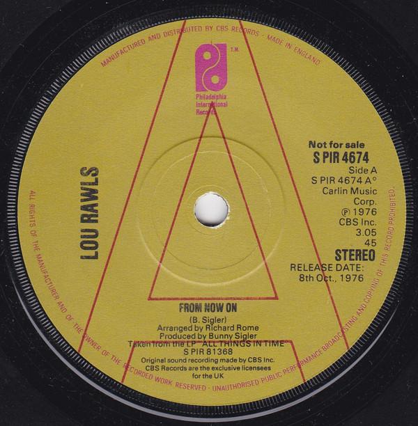Lou Rawls - From Now On