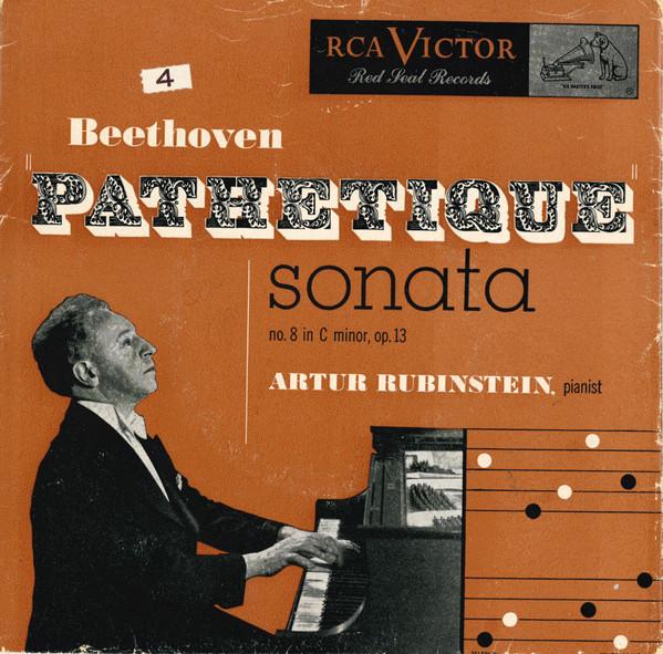Ludwig van Beethoven, Arthur Rubinstein - Pathétique - Sonata No. 8, In C Minor, Op. 13