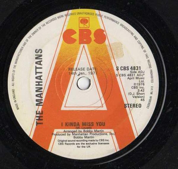 Manhattans - I Kinda Miss You