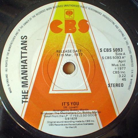 Manhattans - It's You
