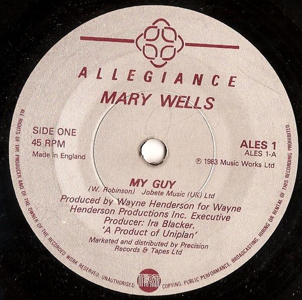 Mary Wells - My Guy